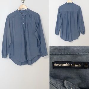 Abercrombie & Fitch Blue Button Down - LG